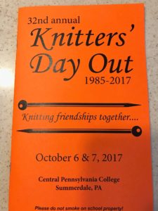 2017 Knitters' Day Out brochure